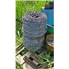 Image 1 : Rolled Barbed Wire, Chain Link Fencing, and Tools