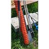 Image 4 : Outdoor Tools Including Auger, Shovels, and Safety Fence