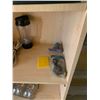 Image 6 : Wooden Shelving Unit with Mixed Household Items, Commodore VIC-20 Box, and Electronics