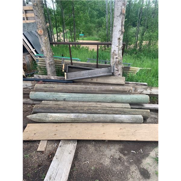 Lumber, Fence Panels, and Miscellaneous Outdoor Materials
