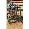 Image 5 : Vintage and Rustic Items Including Ceramics, Mold, Tools, and Bottles