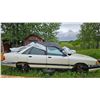 Image 1 : Early Model Audi Sedan, Cream White Exterior, Requires Restoration