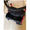 Image 3 : Red Walker with Seat and Storage and Hugo Quad Cane