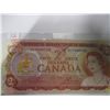 Image 9 : 1974 MULTI COLORED CANADA LAST OF CANADA $2 BILLS