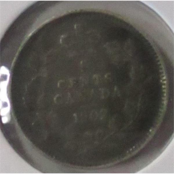 1902H CANADA KING EDWARD VII SILVER DIME