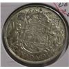 Image 1 : 1946 (DESIGN "6") CANADA SILVER HALF DOLLAR