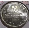 Image 1 : 1965 CH/BU CANADA SILVER DOLLAR