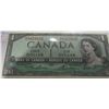 Image 1 : 1954 BANK OF CANADA LAST OF $1 BILLS