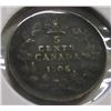Image 1 : 1906 CANADA KING EDWARD VII SILVER FIVE CENT