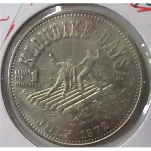 1972 KLONDIKE DOLLAR