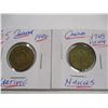 Image 5 : 1942 - 1943 WARTIME CANADA NICKELS