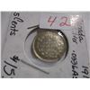 Image 7 : 1913 CANADA KING GEORGE V SILVER FIVE CENT