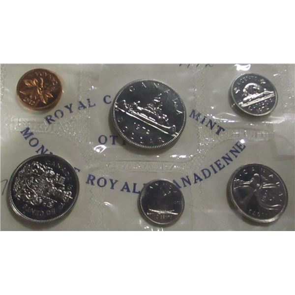 1972 PROOF CANADA MINT SEALED COIN SET