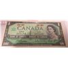 Image 1 : 1967 CRISP UNCIRCULATED NO SERIAL NUMBER CENTENNIAL $1 BILL
