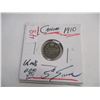 Image 7 : 1910 CANADA KING EDWARD VII SILVER FIVE CENT