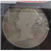 Image 1 : 1870 VICTORIAN SCARCE DATE CANADA SILVER HALF DOLLAR