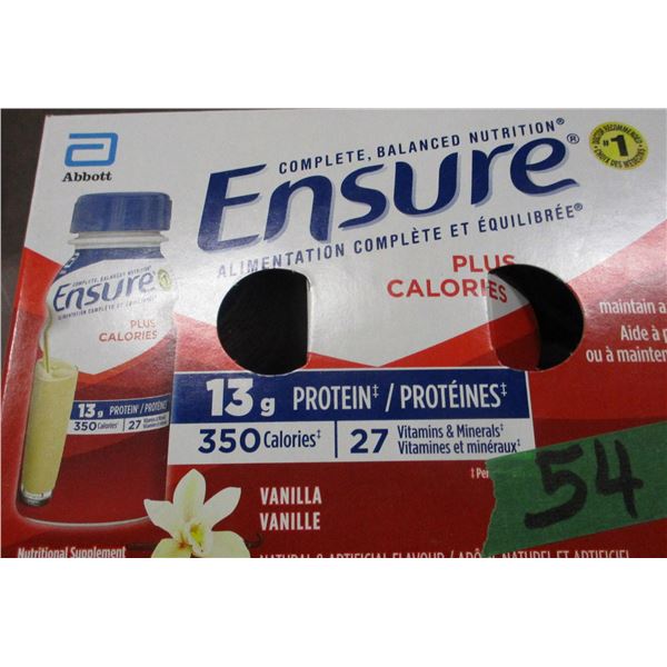ENSURE PROTIEN PLUS VANILLA DRINK (6 BOTTLES X 235 ML)