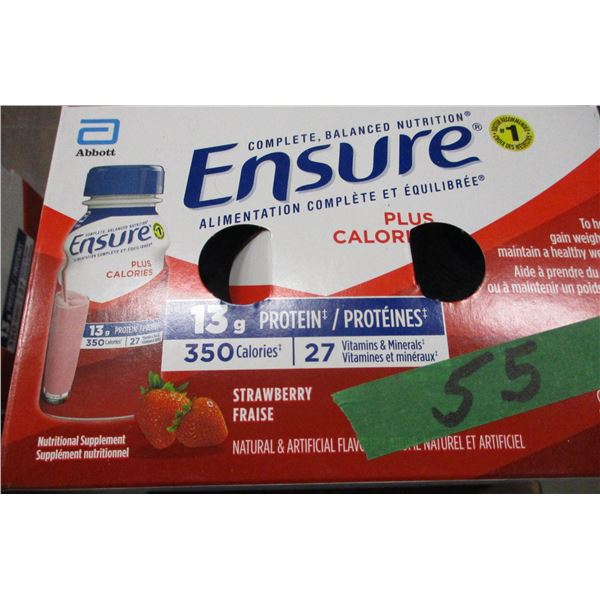 ENSURE PROTIEN PLUS STRAWBERRY DRINK (6 BOTTLES X 235 ML)