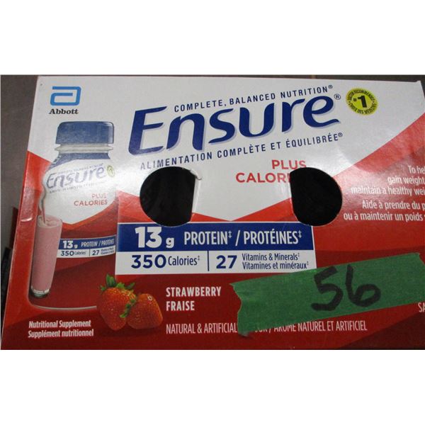 ENSURE PROTIEN PLUS STRAWBERRY DRINK (6 BOTTLES X 235 ML)