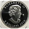 Image 2 : TESTED:  925 SILVER CANADA $5 COIN