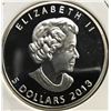 Image 2 : TESTED:  925 SILVER CANADA $5 COIN