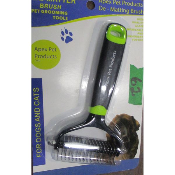 NEW:  DEMATTER TOOL FOR DOGS & CATS