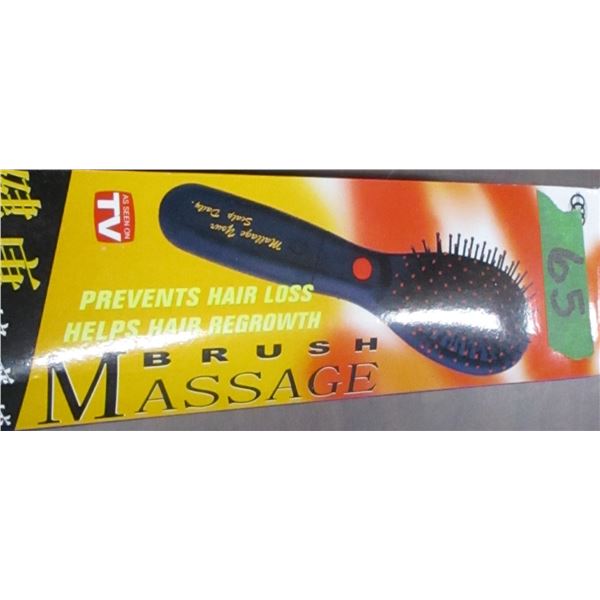 NEW:  BATTERY OPERATED MASSAGE HAIR BRUSH