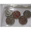 Image 6 : 1751 - 1951 CANADA SMOKE STACK NICKEL SET