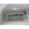 Image 4 : 1973 CRISP UNCIRCULATED POKER HAND SERIAL NUMBER CANADA $1 BILL
