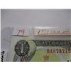 Image 9 : 1973 CRISP UNCIRCULATED POKER HAND SERIAL NUMBER CANADA $1 BILL