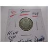 Image 3 : 1929 CANADA KING GEORGE V SILVER DIME