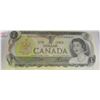 Image 1 : 1973 CRISP UNCIRCULAED LAST OF CANADA $1 BILL