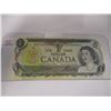 Image 3 : 1973 CRISP UNCIRCULAED LAST OF CANADA $1 BILL