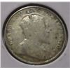 Image 2 : 1902 H CANADA KING EDWARD VII SILVER DIME