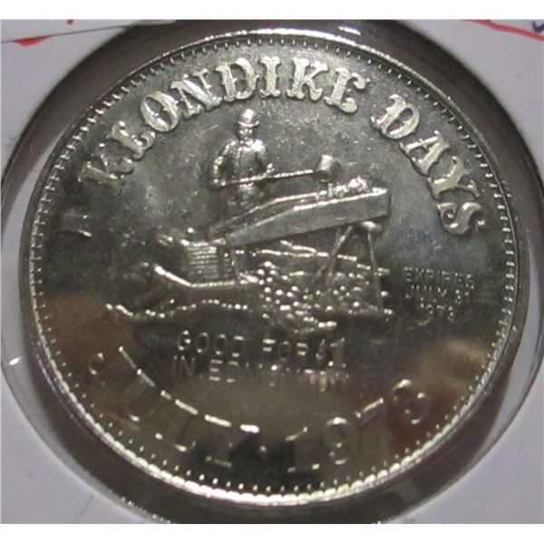 1973 CH/BU KLONDIKE DOLLAR