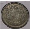 Image 1 : 1947 (STRAIGHT "7") CANADA SILVER HALF DOLLAR