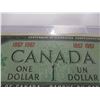Image 5 : 1967 CRISP UNCIRCULATED NO SERIAL NUMBER LAST OF CANADA $1 BILL
