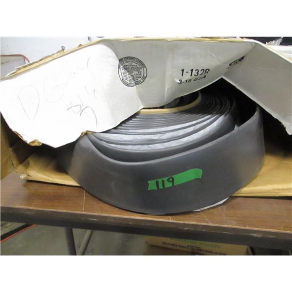 ROLL OF 6" FLOOR EDGING (DARK GREY)
