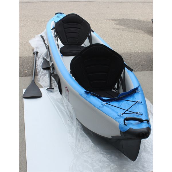 NEW DOUBLE KAYAK BLUE 4.70M*BAILIFF SEIZURE*