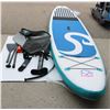 Image 1 : NEW FAMILY SIZE PADDLE BOARD WITH TRAVEL BAG*BAILIFF SEIZURE*