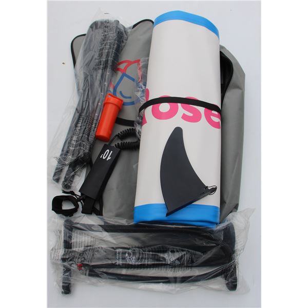 NEW FAMILY SIZE PADDLE BOARD WITH TRAVEL BAG*BAILIFF SEIZURE*
