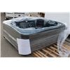 Image 1 : SUNRANS 7 SEAT WITH 1 LOUNGER HOT TUB MODEL SR832A*BAILIFF SEIZURE*