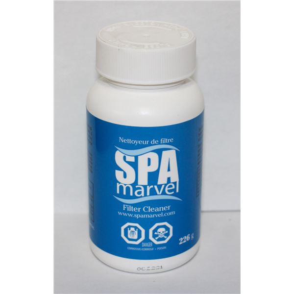SPA MARVEL FILTER CLEANER 226G*BAILIFF SEIZURE*