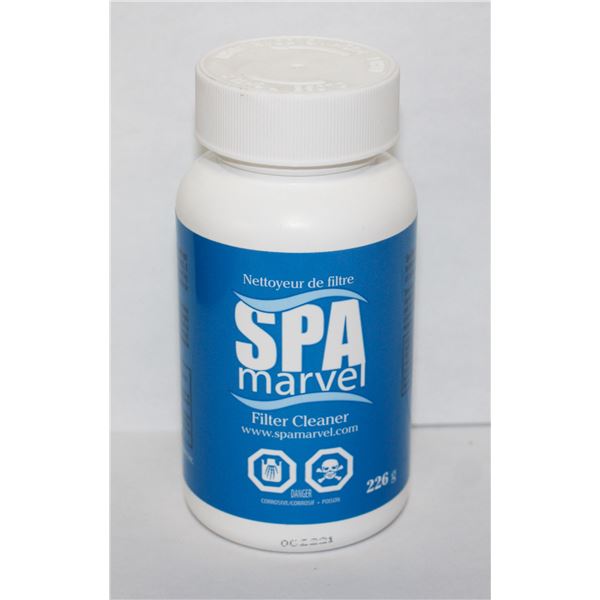 SPA MARVEL FILTER CLEANER 226G*BAILIFF SEIZURE*