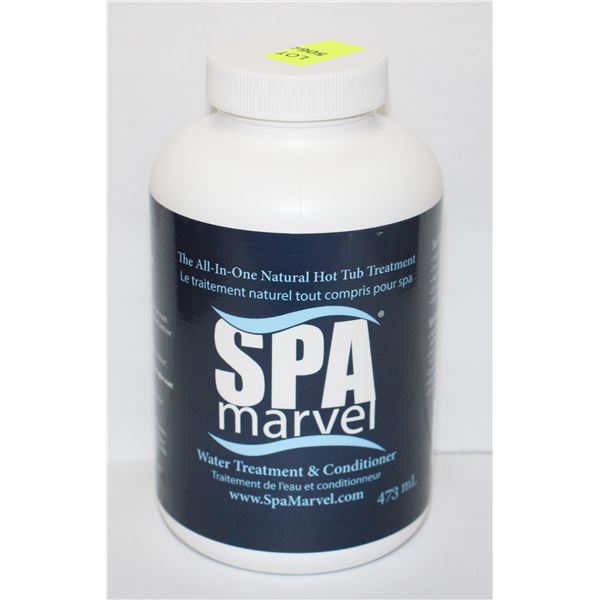 SPA MARVEL WATER TREATMENT AND CONDITIONER 473 ML*BAILIFF SEIZURE*