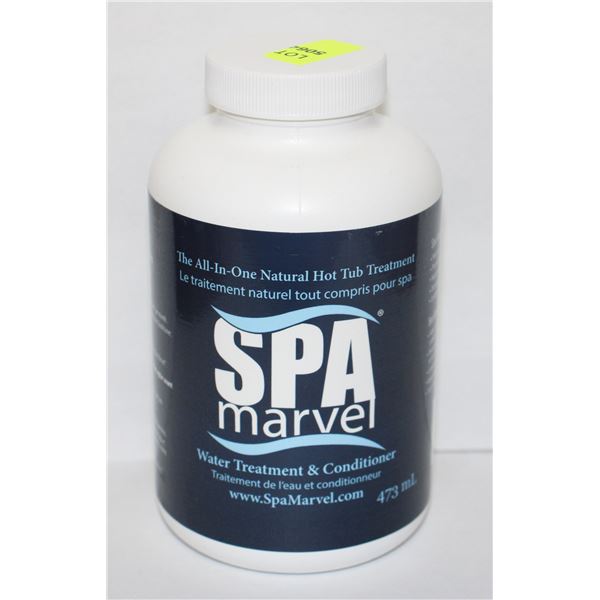 SPA MARVEL WATER TREATMENT AND CONDITIONER 473 ML*BAILIFF SEIZURE*