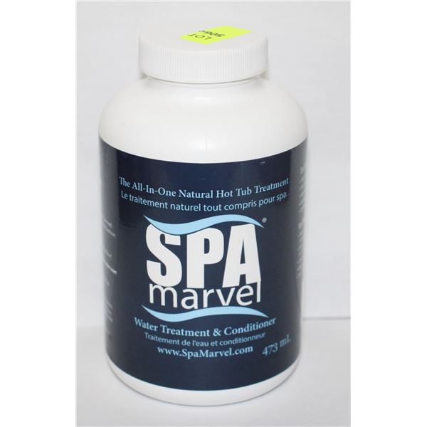 SPA MARVEL WATER TREATMENT AND CONDITIONER 473 ML*BAILIFF SEIZURE*