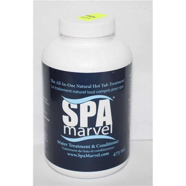 SPA MARVEL WATER TREATMENT AND CONDITIONER 473 ML*BAILIFF SEIZURE*