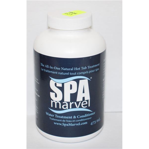 SPA MARVEL WATER TREATMENT AND CONDITIONER 473 ML*BAILIFF SEIZURE*