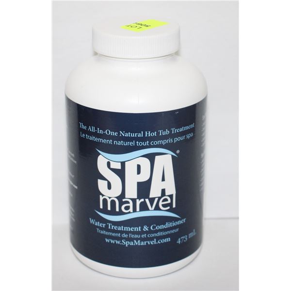 SPA MARVEL WATER TREATMENT AND CONDITIONER 473 ML*BAILIFF SEIZURE*